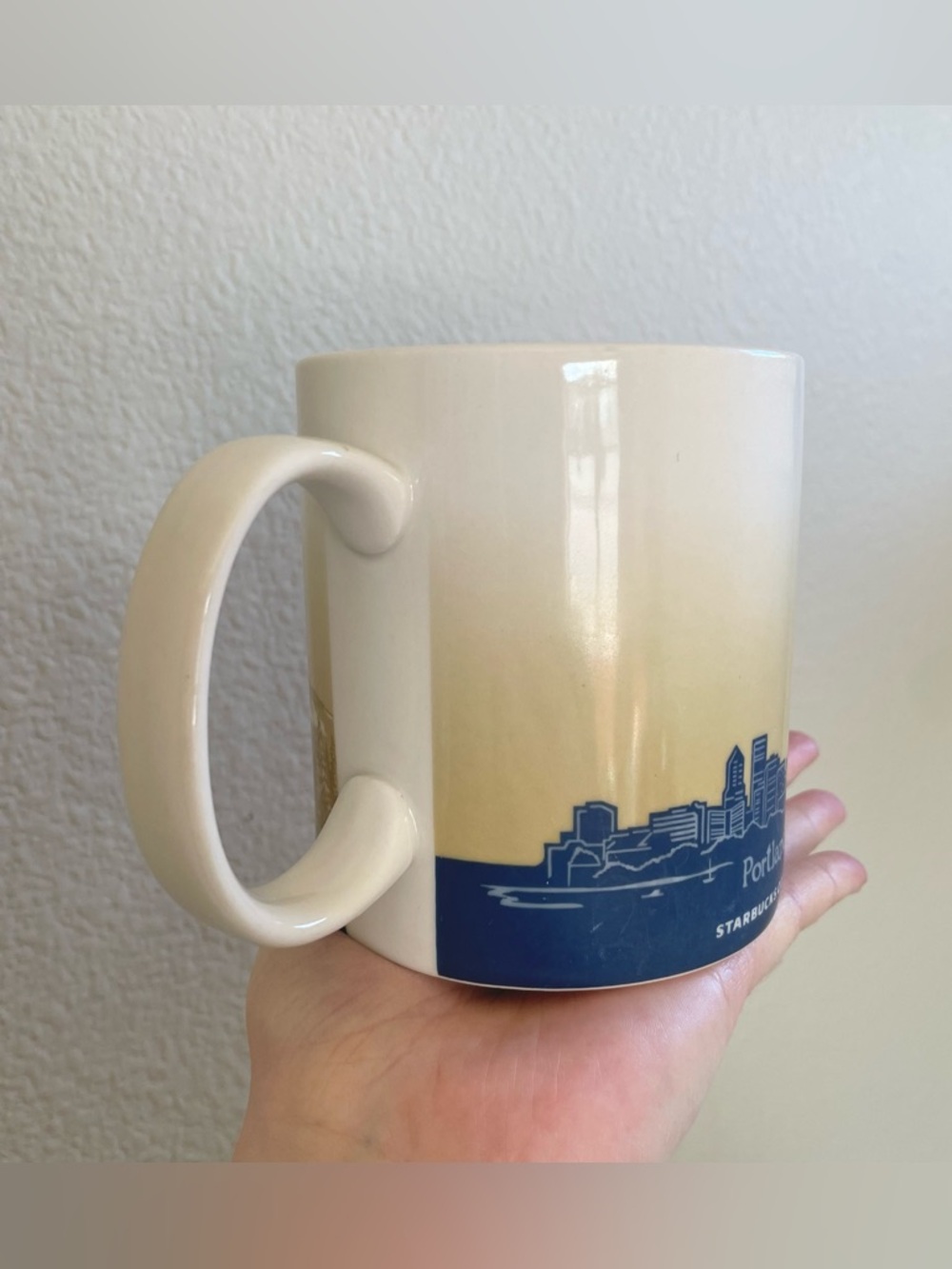 Starbucks Portland Mount Hood Scenic Ceramic Mug Collectors Series 16 oz Global - Picture 3 of 8
